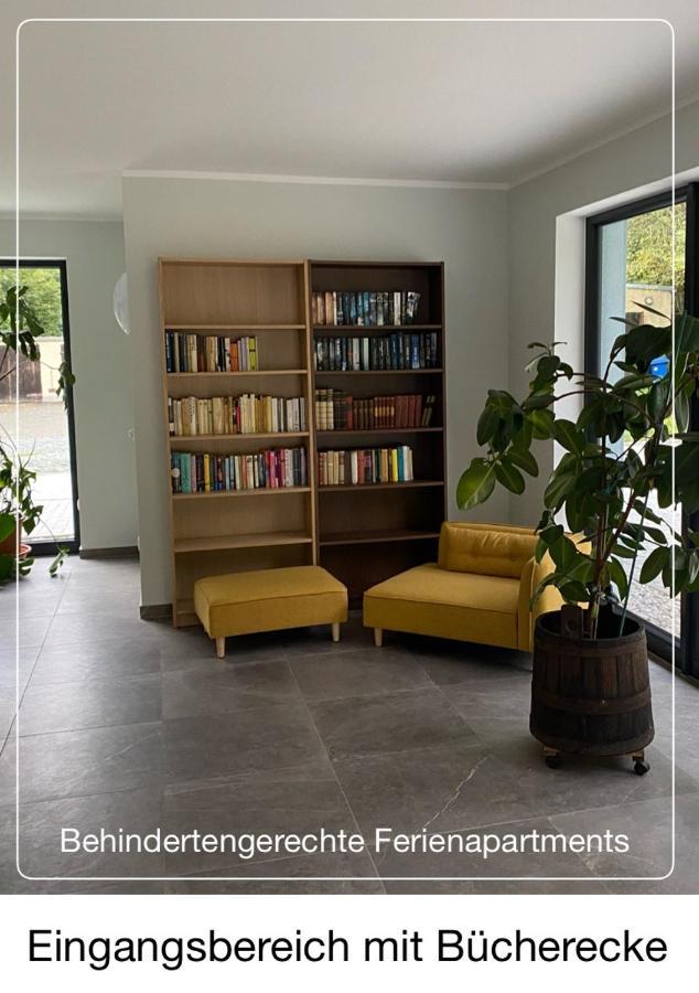 Barrierefreies Ferienapartment A2 Villa Wilisch 55Qm Amtsberg Ngoại thất bức ảnh